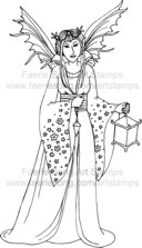 Oriental Fairy with hand held lantern